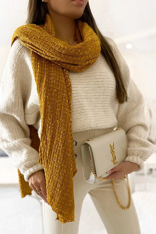 Écharpe à pois jaune Khalil Écharpe à pois jaune Khalil