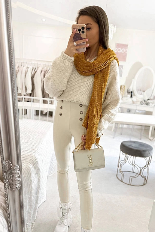 Écharpe à pois jaune Khalil Écharpe à pois jaune Khalil