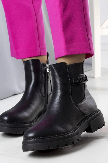 Bottes isolées noires Sanso