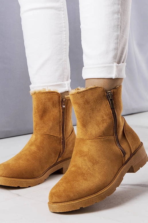 Bottes isolantes marron Salona