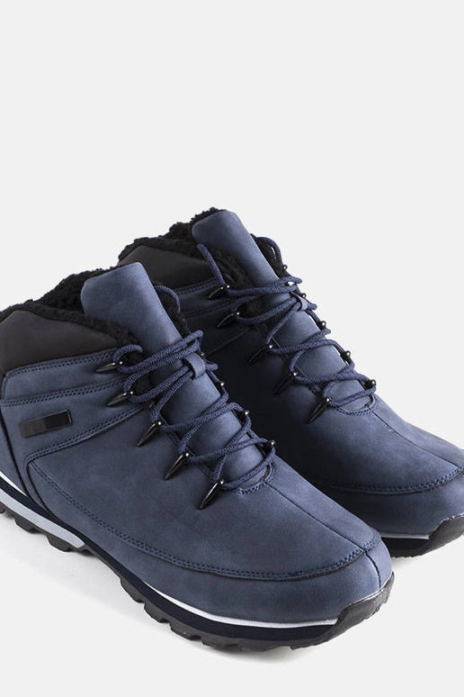 Bottes de randonnée bleu foncé, «...