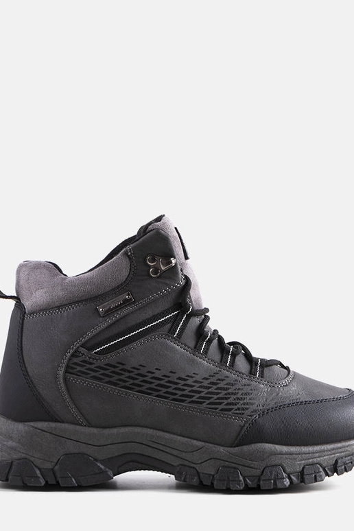 Bottes de randonnée isolées Jaxx grises Bottes de randonnée isolées Jaxx grises