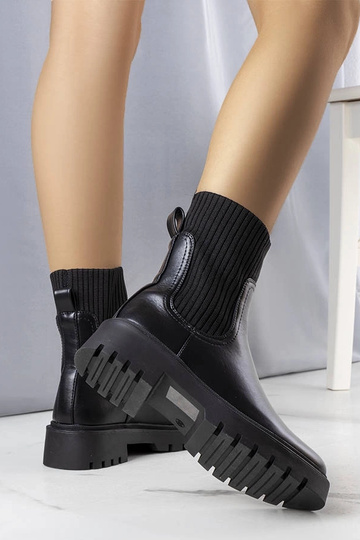 Bottines isolantes noires...