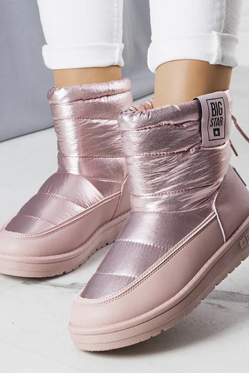 Bottes de neige roses Big...