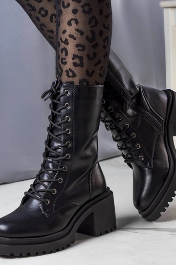Bottines d'hiver noires à... 2