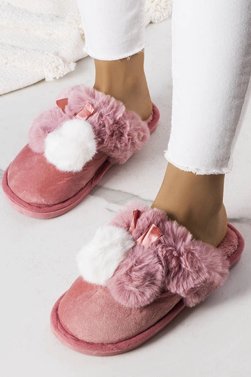 Chaussons Bonnet Rose 2