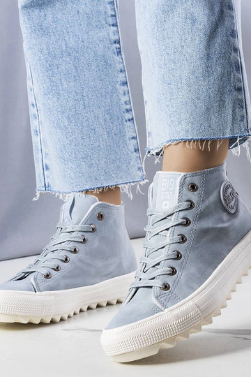 Baskets isolantes bleues...