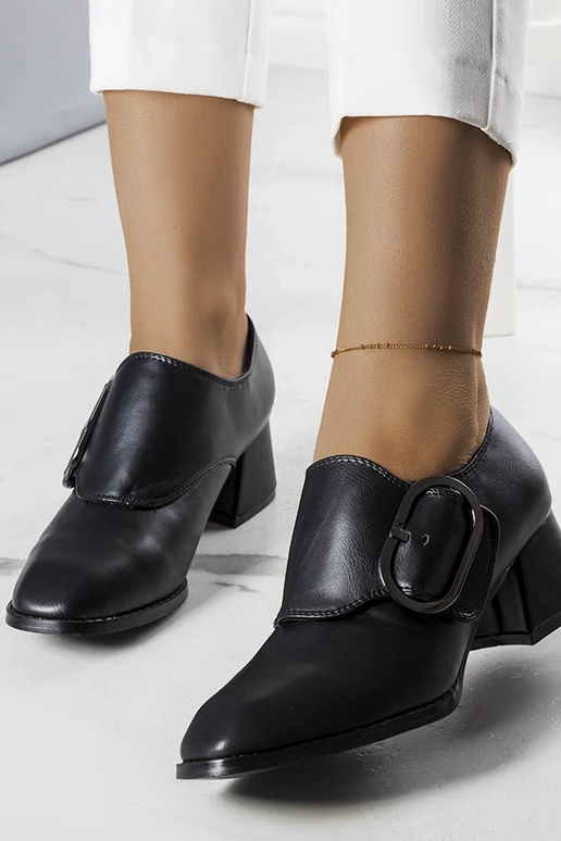 Escarpins noirs à talon Ailani Escarpins noirs à talon Ailani