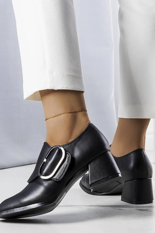 Escarpins noirs à talon Ailani Escarpins noirs à talon Ailani