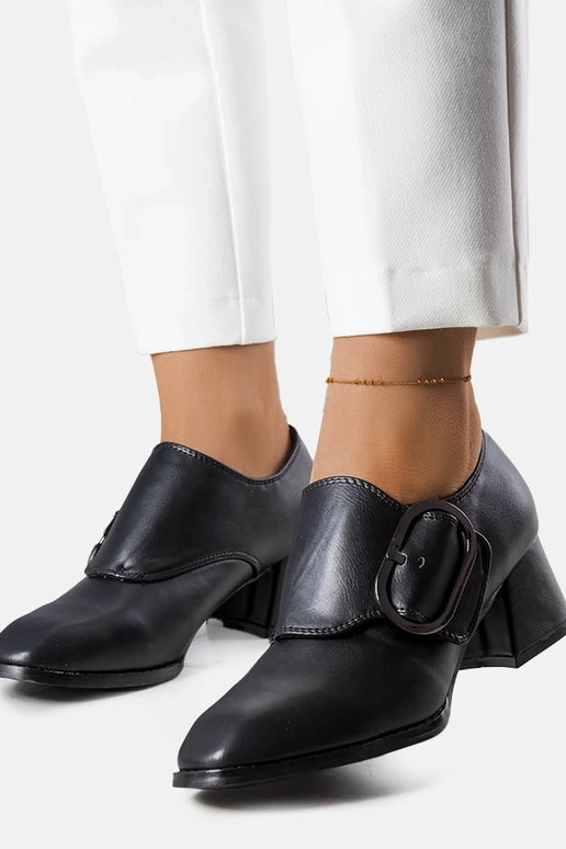 Escarpins noirs à talon Ailani Escarpins noirs à talon Ailani