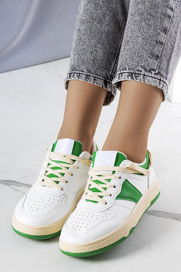 Baskets vertes pour femmes Marcella 2