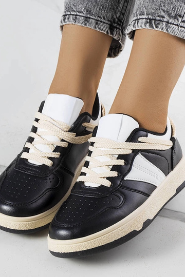 Baskets noires pour femmes Marcella 2