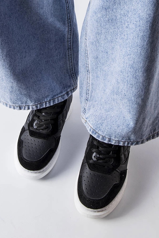 Baskets noires pour femmes Latoya Baskets noires pour femmes Latoya