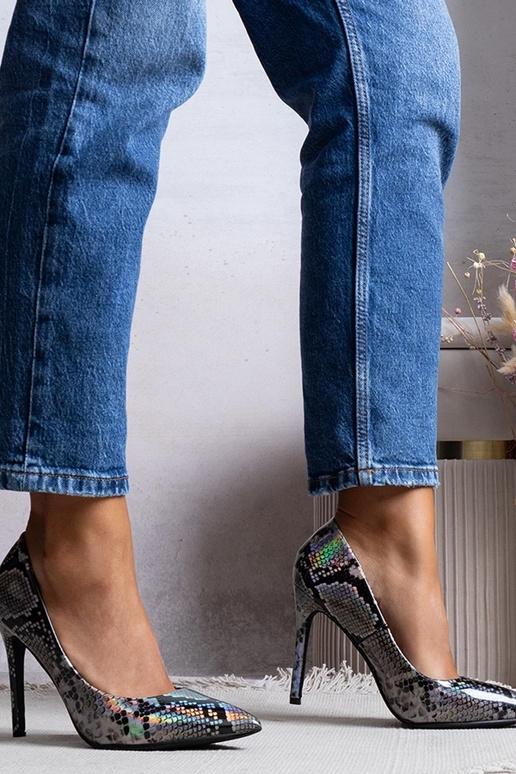 Escarpins vernis argentés Ella Escarpins vernis argentés Ella