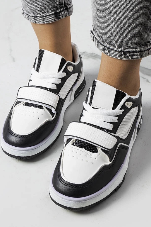 Baskets noires pour femmes Ollie Baskets noires pour femmes Ollie