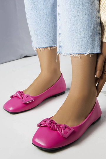 Ballerines roses à nœud Tabitha