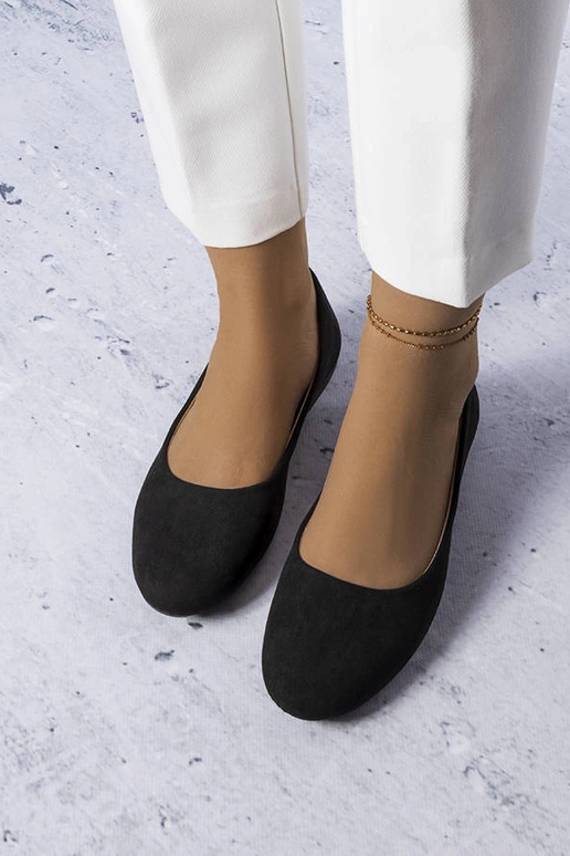 Ballerines noires avec semelle...