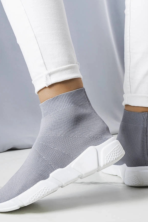 Baskets montantes grises William Baskets montantes grises William