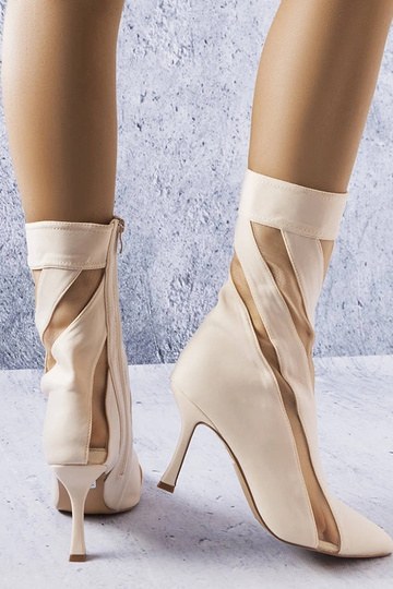 Bottines sable avec inserts... 2