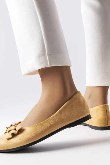 Ballerines à bout pointu Jetté Beige 2
