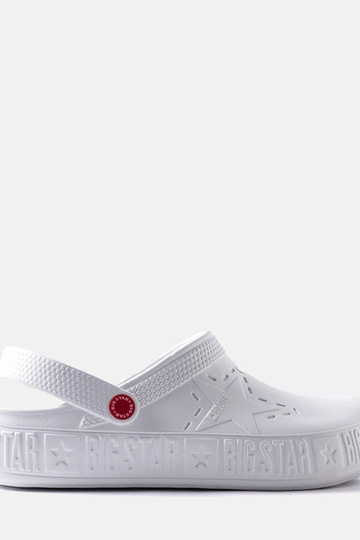 Tongs blanches Big Star...