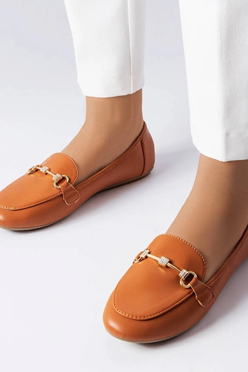 Mocassins décoratifs marron Lejeune