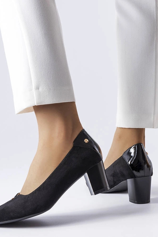 Escarpins élégants noirs, « Vinceza »