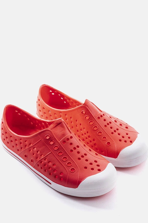 Chaussons de piscine rouges pour...