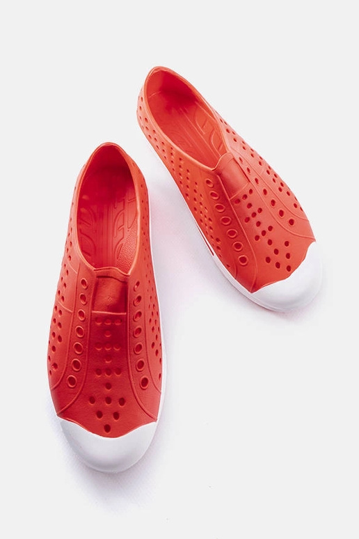 Chaussons de piscine rouges pour...