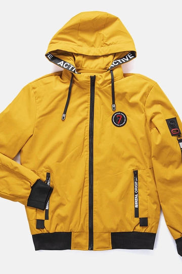 Veste de transition jaune...