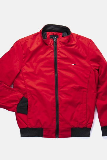 Veste coupe-vent rouge homme Boulé