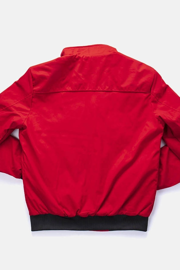 Veste coupe-vent rouge... 2