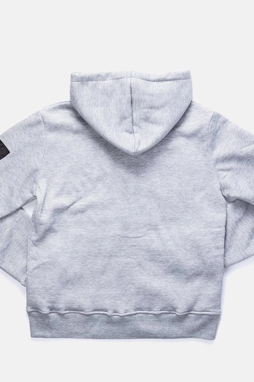 Sweat à capuche Labrosse gris clair pour homme 2