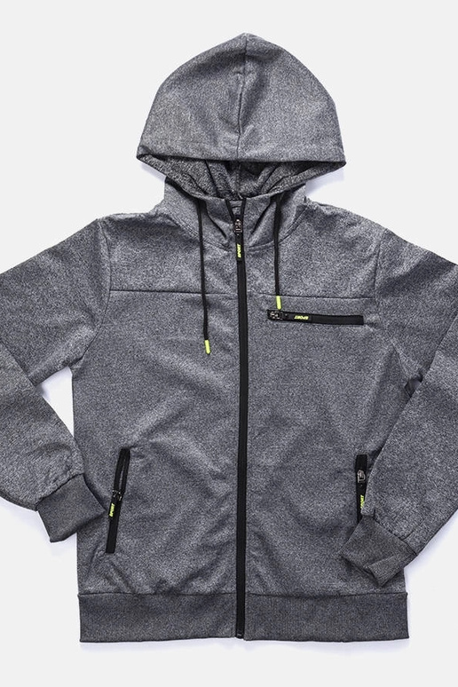 Sweat à capuche gris foncé Curtis...