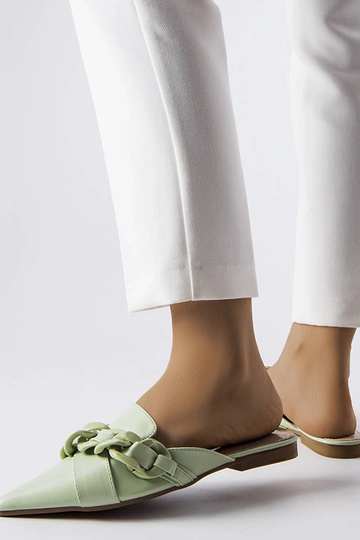 Tongs vertes élégantes à... 2