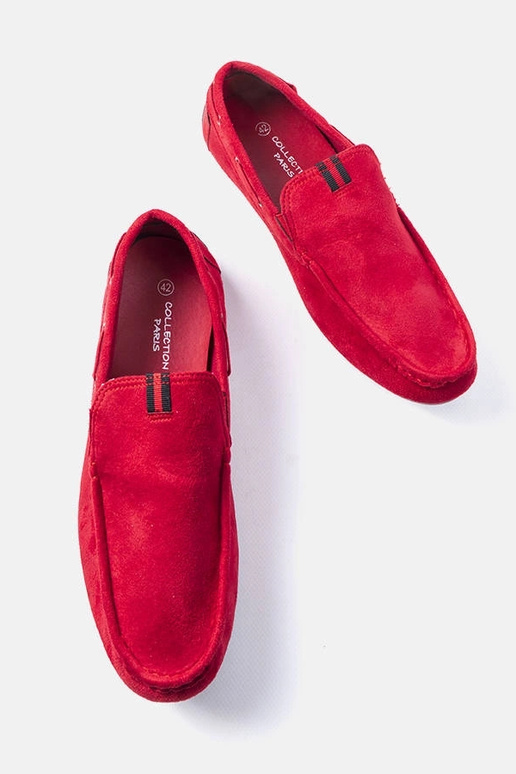 Mocassins rouges pour hommes, «...