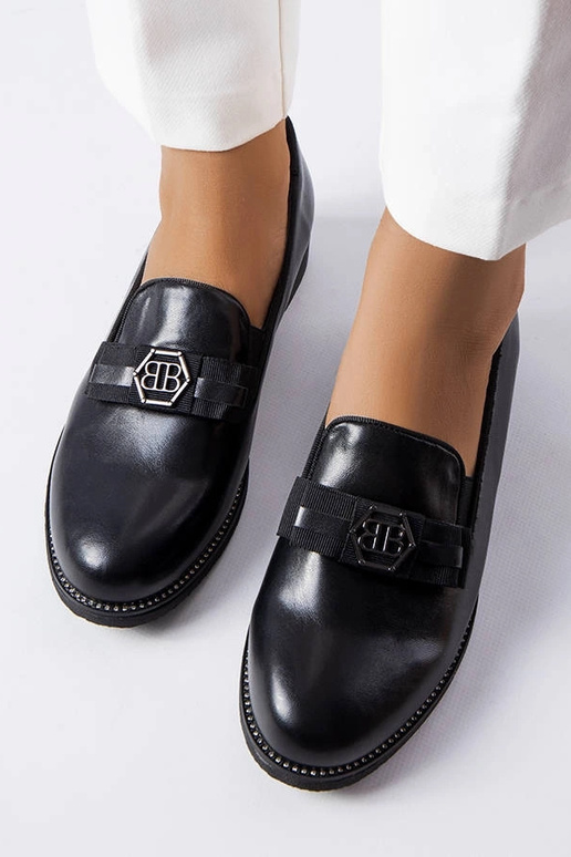 Mocassins décoratifs noirs Tanguy Mocassins décoratifs noirs Tanguy