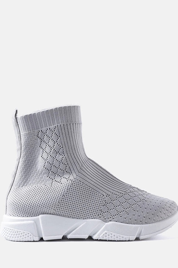 Baskets chaussettes grises de Olot