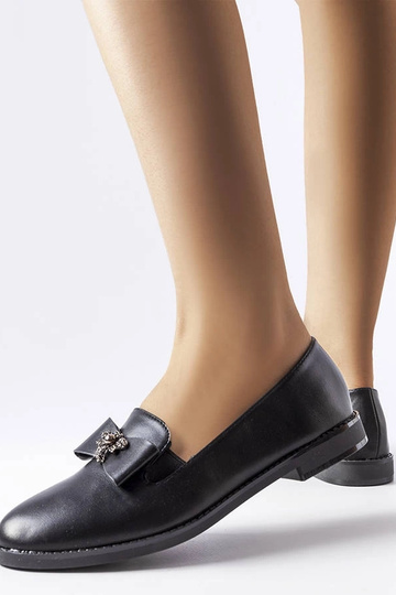 Mocassins décoratifs noirs Ila 2