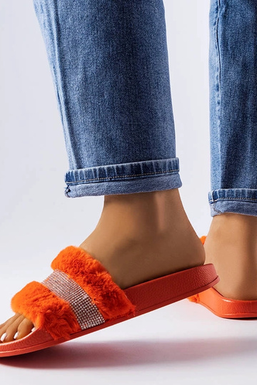 Claquettes orange avec... 2