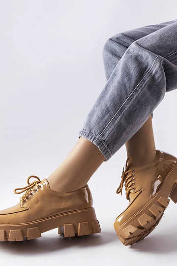 Bottines vernies marron, «... 2