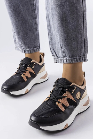 Baskets Vinceza noires et...