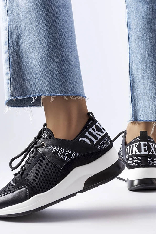 Baskets Vinceza noires et blanches Baskets Vinceza noires et blanches