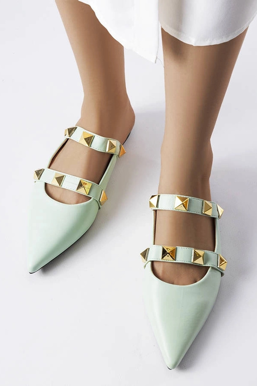 Tongs vertes à bout pointu Ruckman