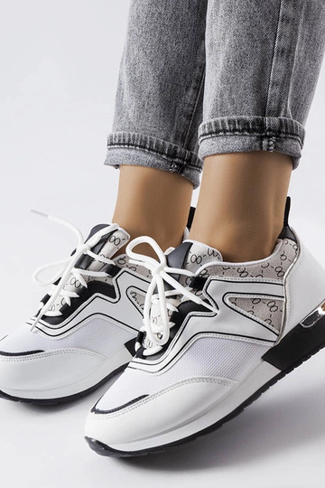 Baskets blanches avec... 2