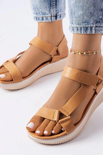 Sandales de sport beiges Heron