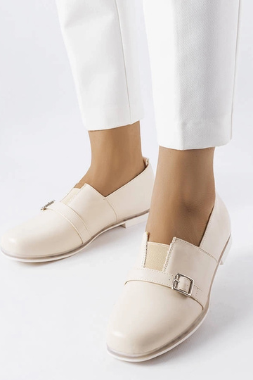 Bottines couleur sable avec semelle en cuir, « Felosa »