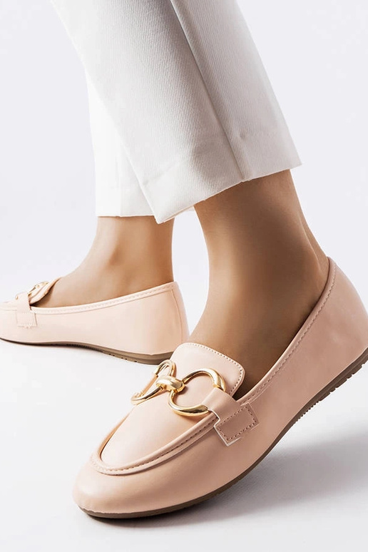 Mocassins femme beiges Couturier