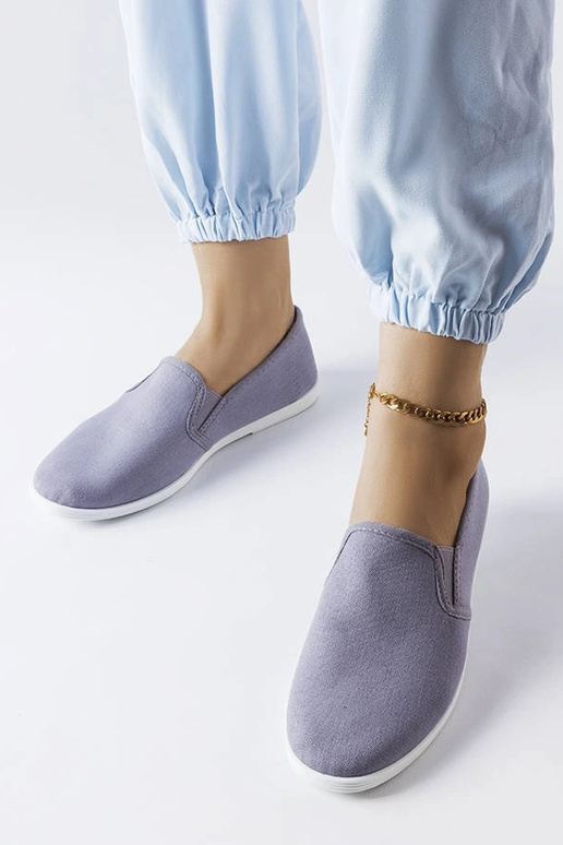 Baskets en tissu gris Quincy Baskets en tissu gris Quincy