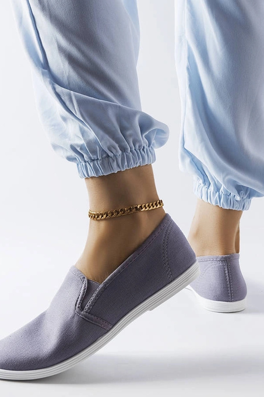 Baskets en tissu gris Quincy Baskets en tissu gris Quincy